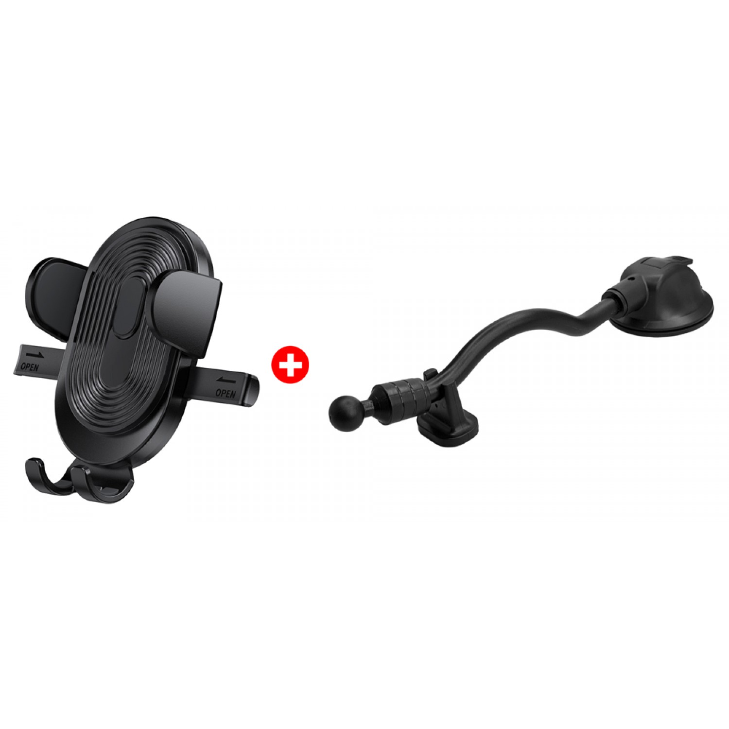 POWERTECH βάση smartphone αυτοκινήτου για ταμπλό BNDL-0161, μαύρη POWERTECH βάση smartphone αυτοκινήτου για ταμπλό BNDL-0161, μαύρη