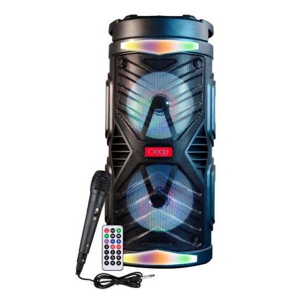 XO φορητό ηχείο XO-F35 με μικρόφωνο, 10W, BT/TF/USB/AUX, FM, μαύρο XO φορητό ηχείο XO-F35 με μικρόφωνο, 10W, BT/TF/USB/AUX, FM, μαύρο