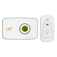 LTC ασύρματο κουδούνι LXDZ3 με 36 μελωδίες, 433.93MHz, 120m, 95dB, λευκό