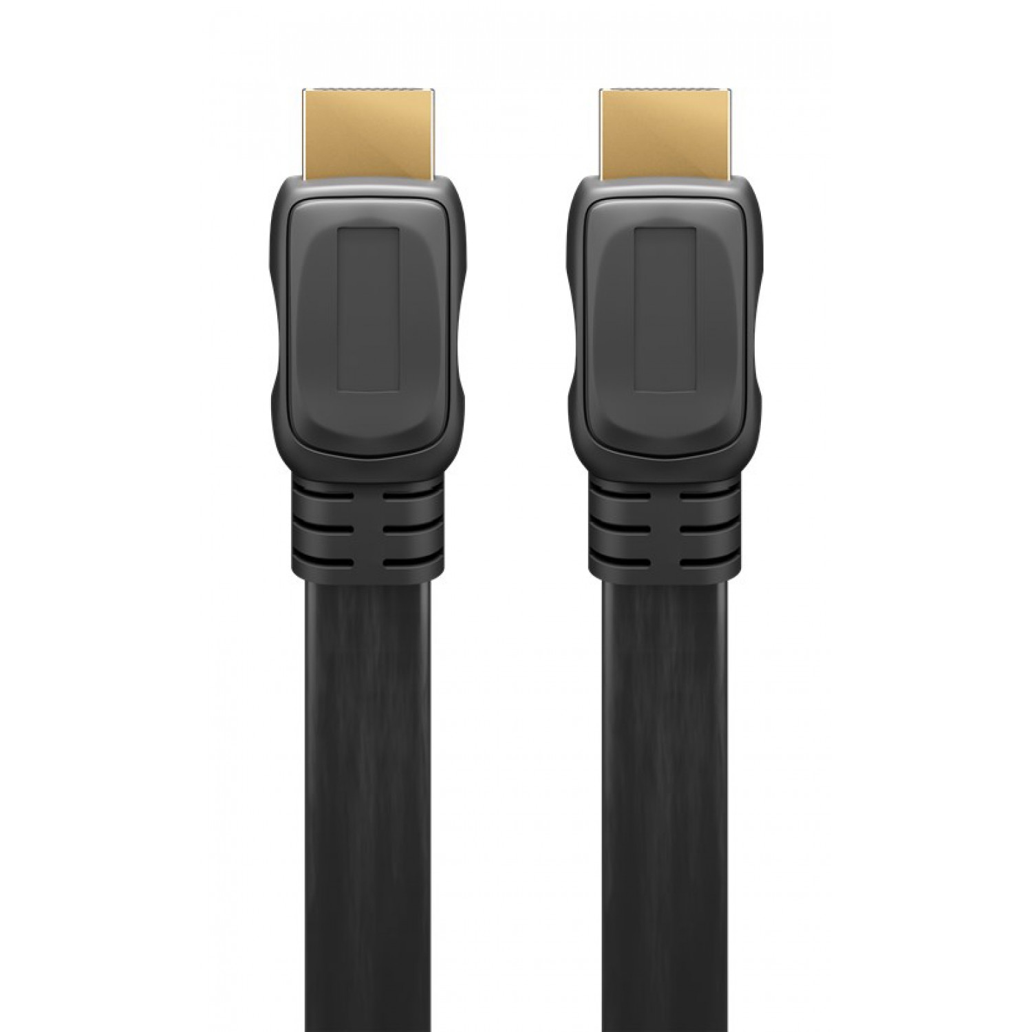 GOOBAY καλώδιο HDMI 2.0 με Ethernet 61277, flat, 18Gbit/s, 4K, 1m, μαύρο GOOBAY καλώδιο HDMI 2.0 με Ethernet 61277, flat, 18Gbit/s, 4K, 1m, μαύρο