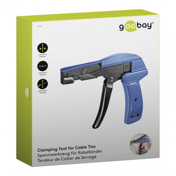 GOOBAY πιστόλι δεματικών 77116 με ρύθμιση έντασης, 2.2-4.8mm, μεταλλικό GOOBAY πιστόλι δεματικών 77116 με ρύθμιση έντασης, 2.2-4.8mm, μεταλλικό