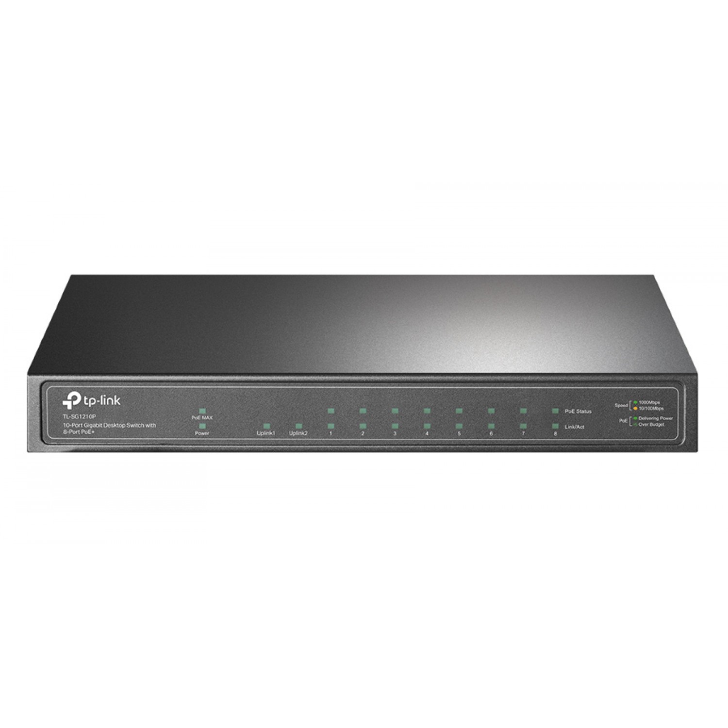 TP-LINK desktop switch TL-SG1210P, 10-Port Gigabit, 8x PoE+, Ver. 3.0 TP-LINK desktop switch TL-SG1210P, 10-Port Gigabit, 8x PoE+, Ver. 3.0