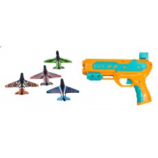 Παιδικό πιστόλι εκτόξευσης αεροπλάνων air battle, 4x αεροπλάνα
