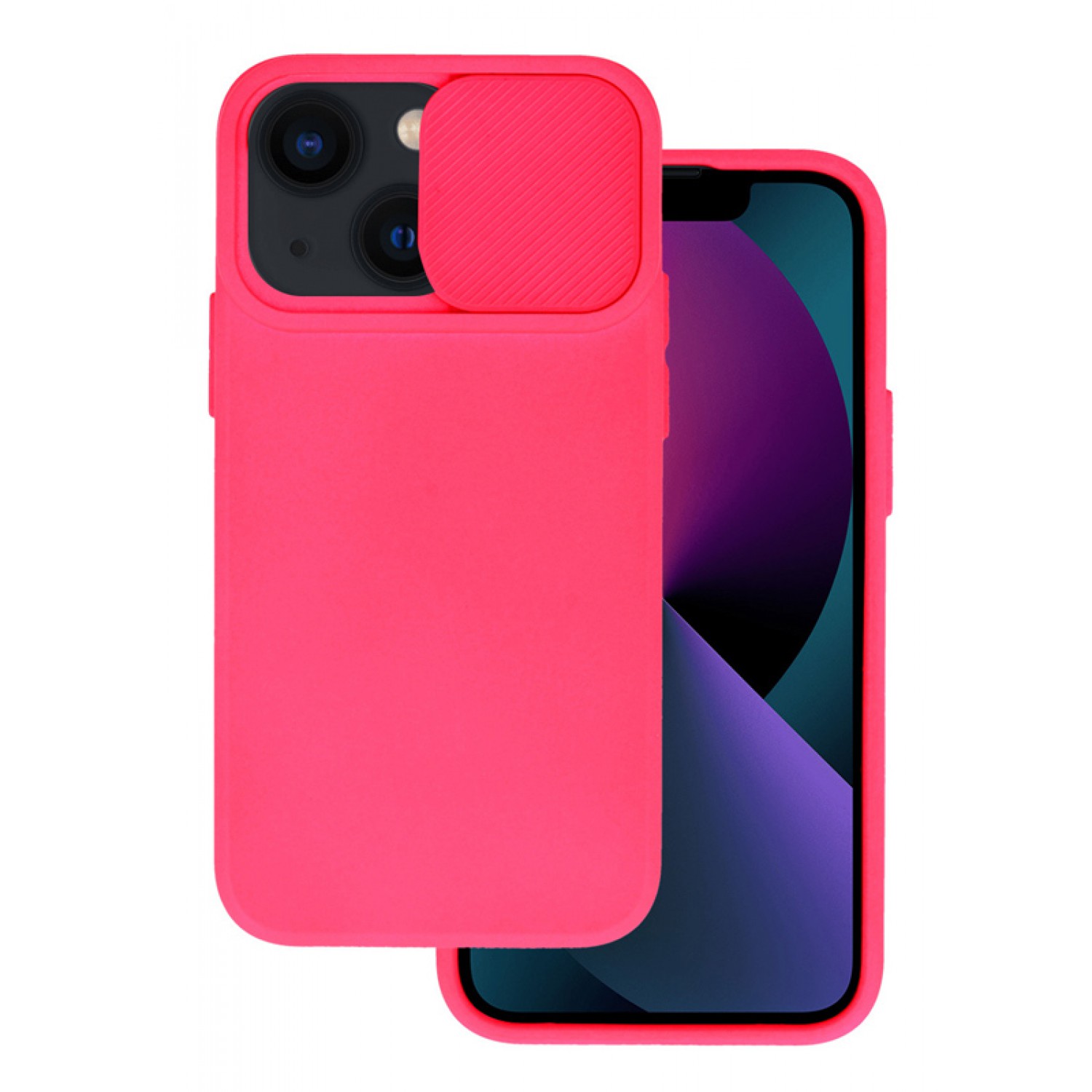 POWERTECH Θήκη Camshield Soft MOB-1800 για iPhone 14, ροζ POWERTECH Θήκη Camshield Soft MOB-1800 για iPhone 14, ροζ