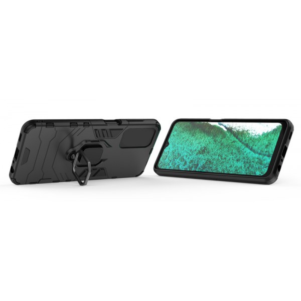 POWERTECH Θήκη Ring Armor 1807 για Samsung A23 4G/5G, μαύρη