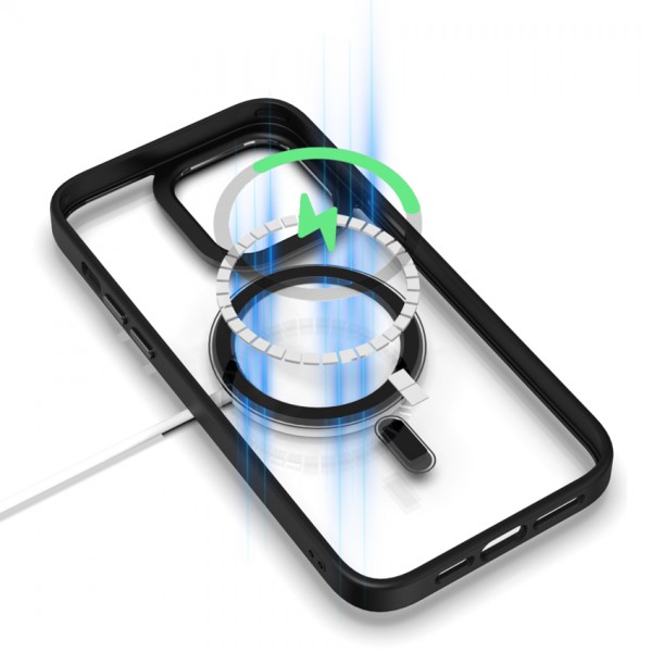 POWERTECH θήκη Magnetic MOB-1806 iPhone 11 Pro Max, με μαγνήτες, διάφανη