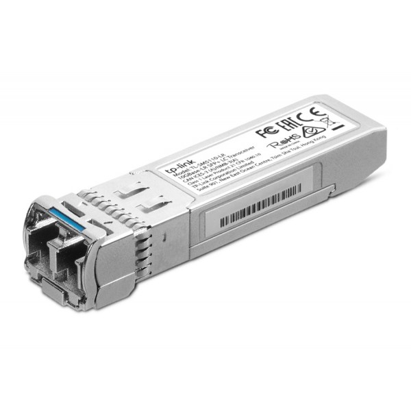 TP-LINK 10GBase-LR SFP+ LC Transceiver TL-SM5110-LR, έως 10km, Ver. 1.0 TP-LINK 10GBase-LR SFP+ LC Transceiver TL-SM5110-LR, έως 10km, Ver. 1.0