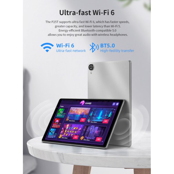 TECLAST tablet P25T, 10.1" HD, 4/64GB, Android 12, γκρι TECLAST tablet P25T, 10.1" HD, 4/64GB, Android 12, γκρι