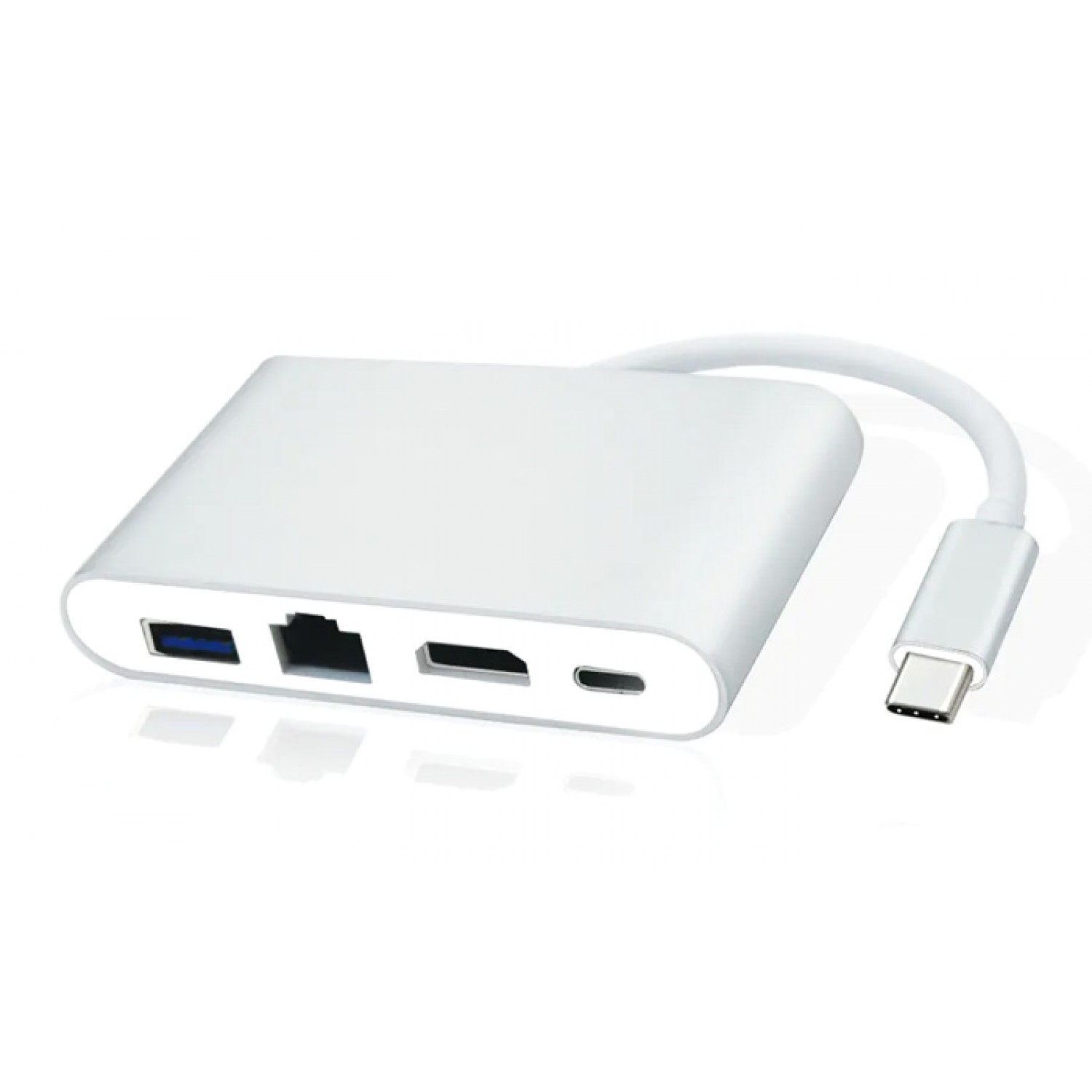 POWERTECH docking station PTH-085, 4 θυρών, USB-C, 100W PD, 4K, γκρι POWERTECH docking station PTH-085, 4 θυρών, USB-C, 100W PD, 4K, γκρι