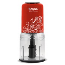 BRUNO πολυκόπτης BRN-0089, 2 ταχύτητες, 400W, 500ml, 4 λεπίδες, κόκκινος