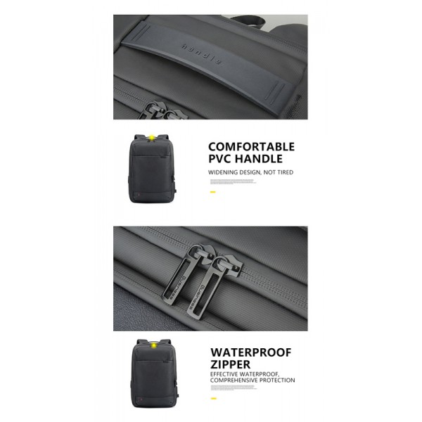 ARCTIC HUNTER τσάντα πλάτης B00328 με θήκη laptop 15.6", USB, 19L, μαύρη ARCTIC HUNTER τσάντα πλάτης B00328 με θήκη laptop 15.6", USB, 19L, μαύρη