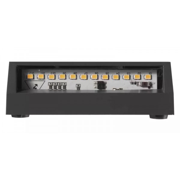 EMOS LED φωτιστικό τοίχου ZC0116, 1.5W, 95lm, 4000K, IP65, 10x6cm, γκρι EMOS LED φωτιστικό τοίχου ZC0116, 1.5W, 95lm, 4000K, IP65, 10x6cm, γκρι