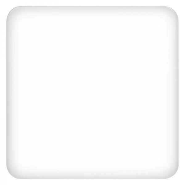 EMOS LED φωτιστικό οροφής ZM4123, 15W, 1250lm, 3000K, 22x22cm, λευκό