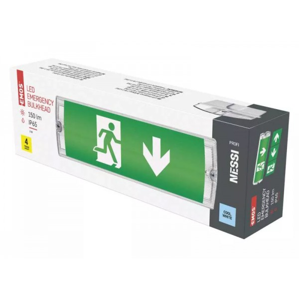 EMOS LED φωτιστικό έκτακτης ανάγκης ZN1110, 3W, 150lm, 6500K, 1500mAh