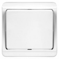 TESLA STROPKOV διακόπτης τοίχου A0207, μονός, 1-way, λευκός