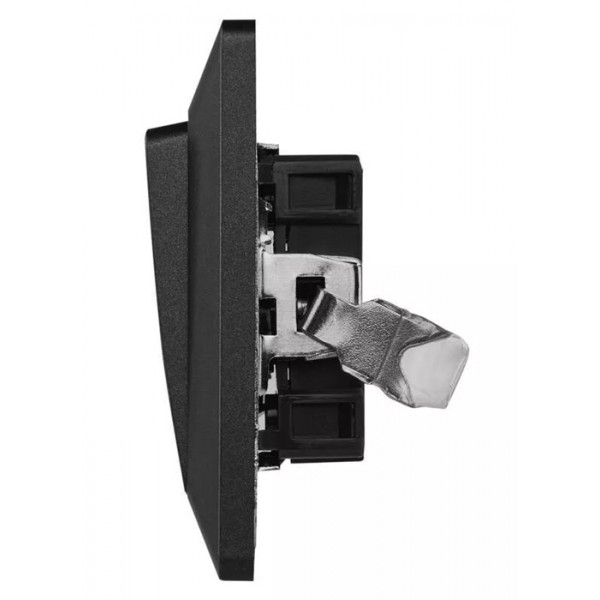 EMOS διακόπτης αλέ-ρετούρ A6100.8, διπλός, 2-way, μαύρος EMOS διακόπτης αλέ-ρετούρ A6100.8, διπλός, 2-way, μαύρος