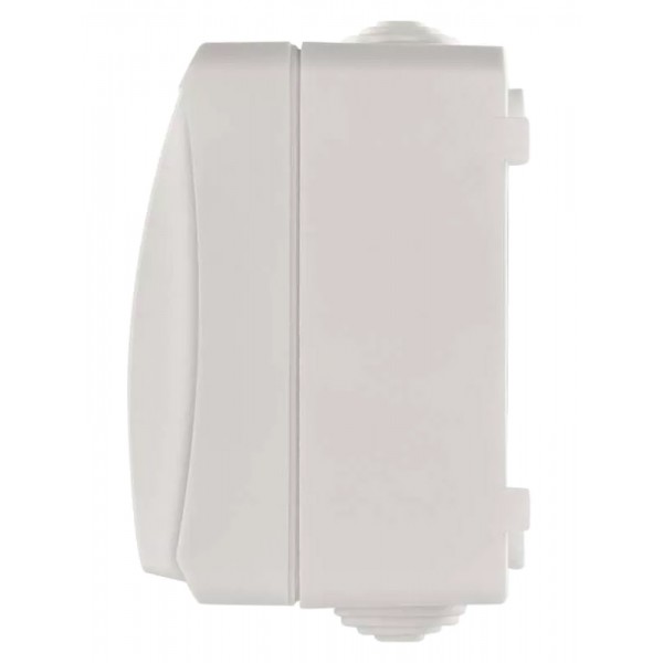 EMOS διακόπτης αλέ-ρετούρ A1398.3, εξωτερικού χώρου, μονός 2-way, λευκός EMOS διακόπτης αλέ-ρετούρ A1398.3, εξωτερικού χώρου, μονός 2-way, λευκός