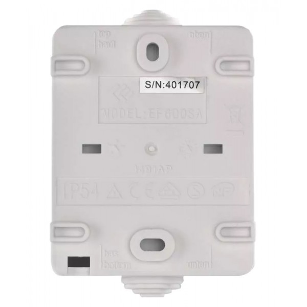 EMOS διακόπτης αλέ-ρετούρ A1398.3, εξωτερικού χώρου, μονός 2-way, λευκός EMOS διακόπτης αλέ-ρετούρ A1398.3, εξωτερικού χώρου, μονός 2-way, λευκός