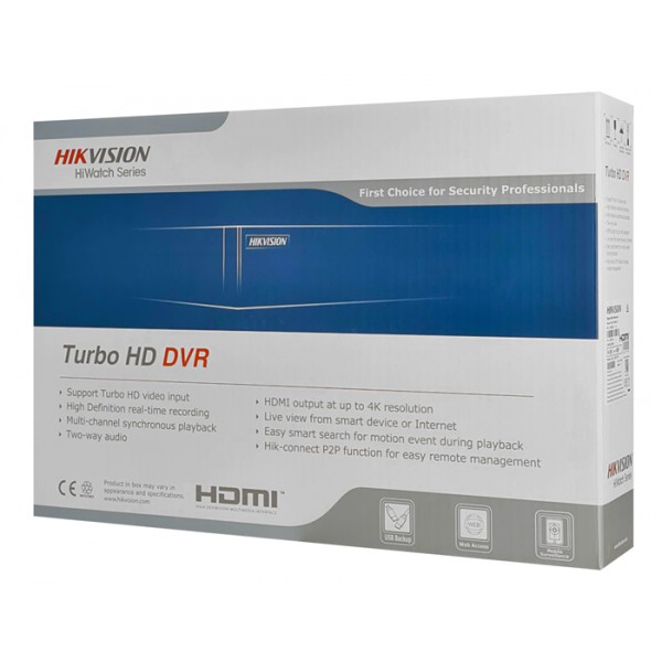 HIKVISION HIWATCH DVR καταγραφικό HWD-7104MH-G4, H.265 Pro+, 4 κανάλια HIKVISION HIWATCH DVR καταγραφικό HWD-7104MH-G4, H.265 Pro+, 4 κανάλια