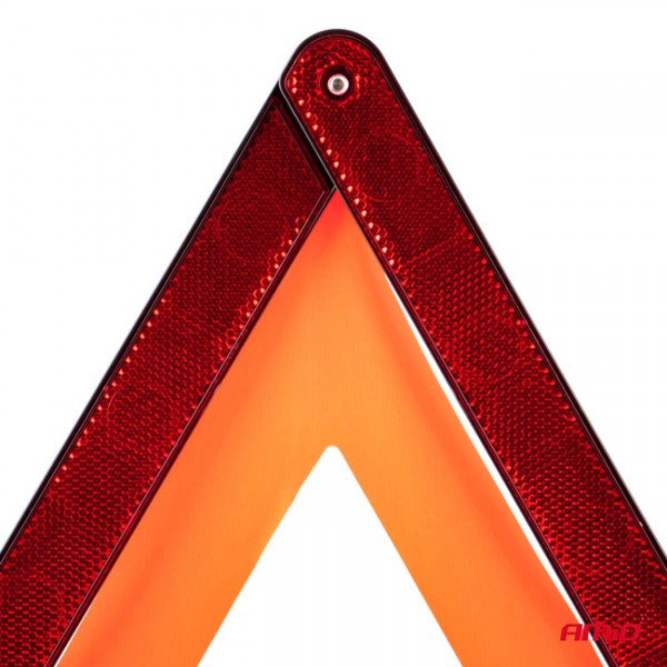 AMIO τρίγωνο ασφαλείας αυτοκινήτου WF-61, με θήκη, E-MARK