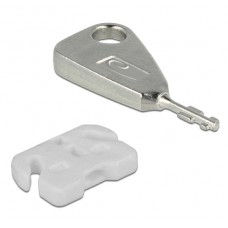 DELOCK blocker θυρών USB 20648 με εργαλείο κλειδώματος, 5τμχ