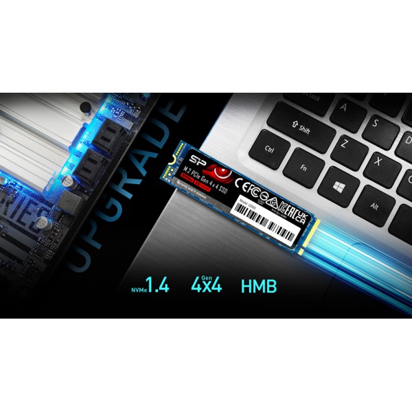 SILICON POWER SSD PCIe Gen4x4 M.2 2280 UD85, 1TB, 3.600-2.800MB/s SILICON POWER SSD PCIe Gen4x4 M.2 2280 UD85, 1TB, 3.600-2.800MB/s