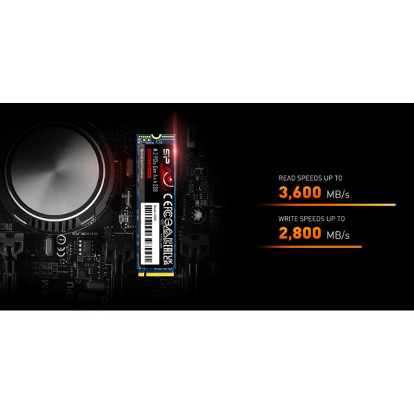SILICON POWER SSD PCIe Gen4x4 M.2 2280 UD85, 2TB, 3.600-2.800MB/s SILICON POWER SSD PCIe Gen4x4 M.2 2280 UD85, 2TB, 3.600-2.800MB/s