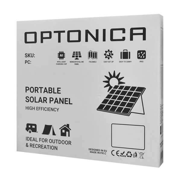 OPTONICA ηλιακός φορτιστής 9401 με έξοδο USB/USB-C/DC, foldable, 200W OPTONICA ηλιακός φορτιστής 9401 με έξοδο USB/USB-C/DC, foldable, 200W