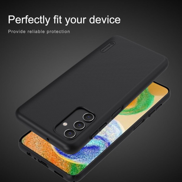 NILLKIN θήκη Super Frosted Shield για Samsung A04S, μαύρη