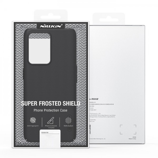 NILLKIN θήκη Super Frosted Shield για Xiaomi Note 12 Pro+ 5G, μπλε NILLKIN θήκη Super Frosted Shield για Xiaomi Note 12 Pro+ 5G, μπλε