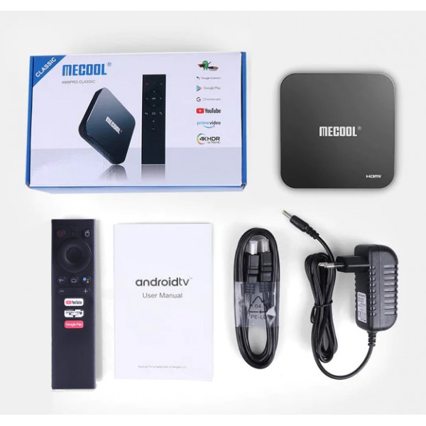 MECOOL TV Box KM9 Pro, Google certificate, 2/16GB, 4K, Wi-Fi, Android 10 MECOOL TV Box KM9 Pro, Google certificate, 2/16GB, 4K, Wi-Fi, Android 10