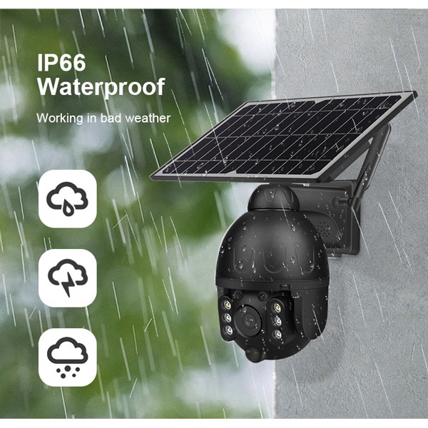 SECTEC smart ηλιακή 4G κάμερα ST-S588M-3M-4G, 3MP, PIR, cloud/micro SD SECTEC smart ηλιακή 4G κάμερα ST-S588M-3M-4G, 3MP, PIR, cloud/micro SD