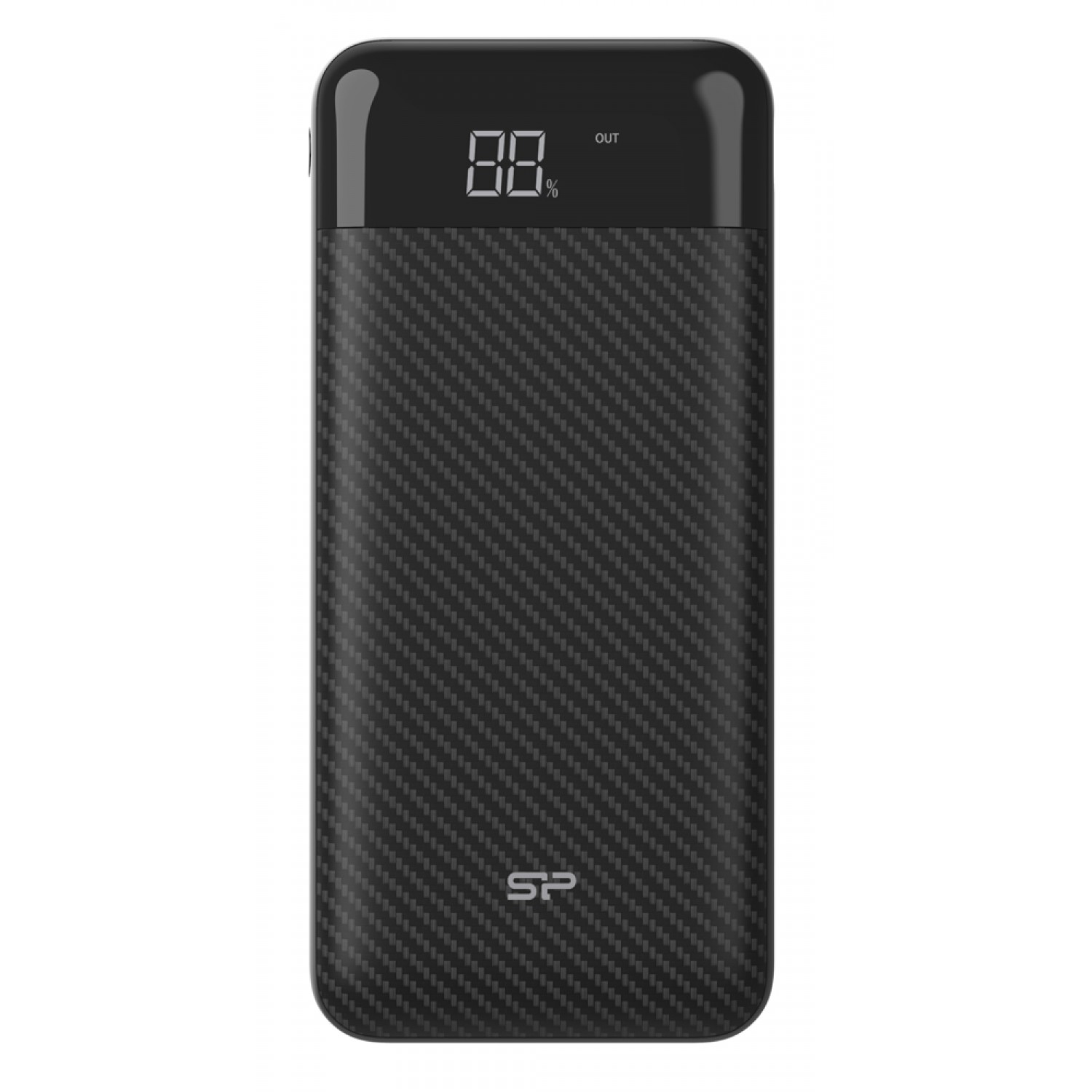 SILICON POWER power bank GS28, 20000mAh, 2x USB output, 2.1A, μαύρο SILICON POWER power bank GS28, 20000mAh, 2x USB output, 2.1A, μαύρο