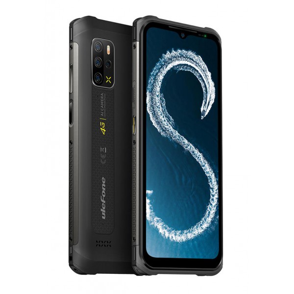 ULEFONE smartphone Armor 12S 4G, 6.52" 8/128GB, 5180mAh, IP68/69K, μαύρο