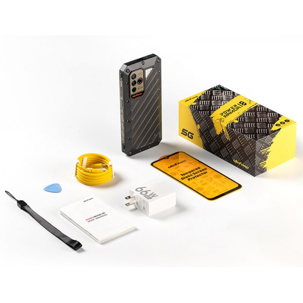 ULEFONE smartphone Power Armor 18T, 5G, 6.58" 12/256GB, 9600mAh, μαύρο