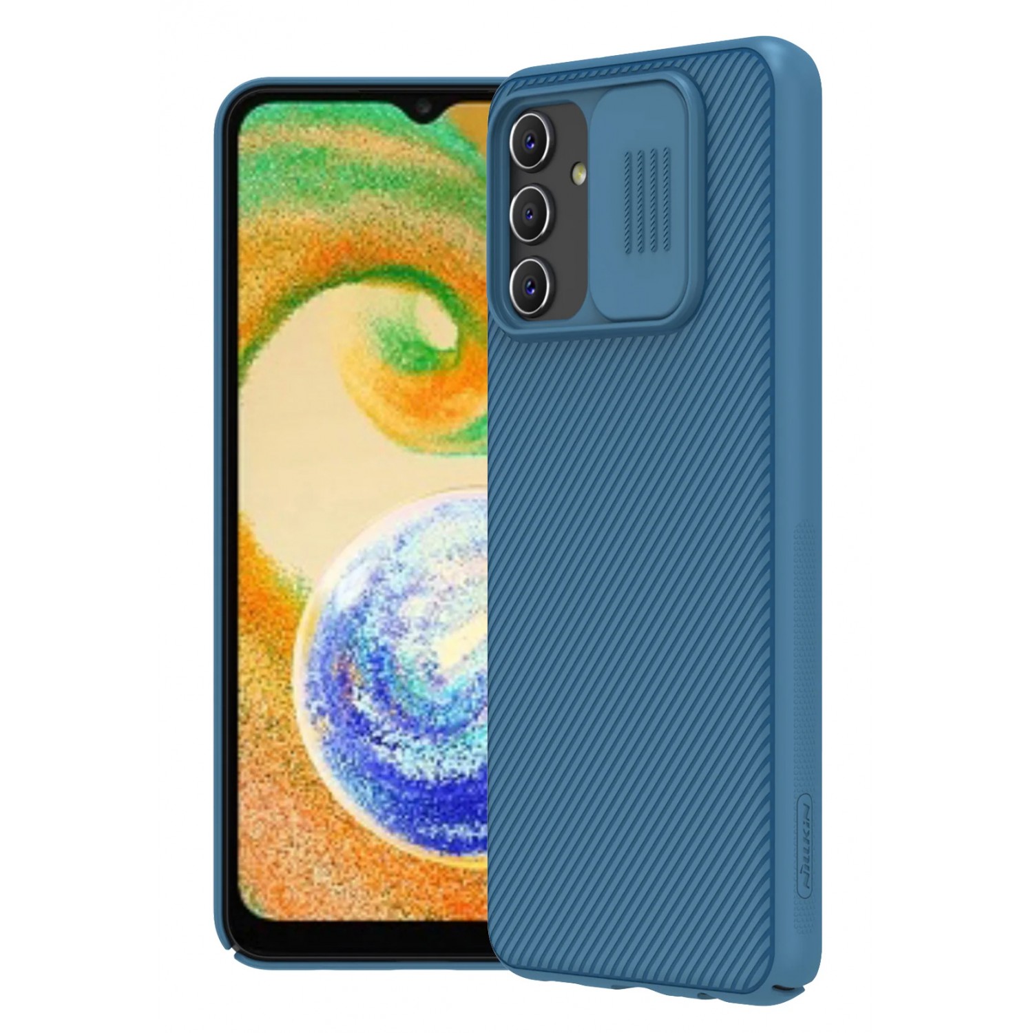 NILLKIN θήκη CamShield για Samsung A04S, μπλε