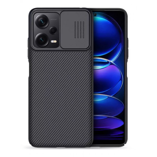 NILLKIN θήκη CamShield για Xiaomi Redmi Note 12 5G, μαύρη NILLKIN θήκη CamShield για Xiaomi Redmi Note 12 5G, μαύρη