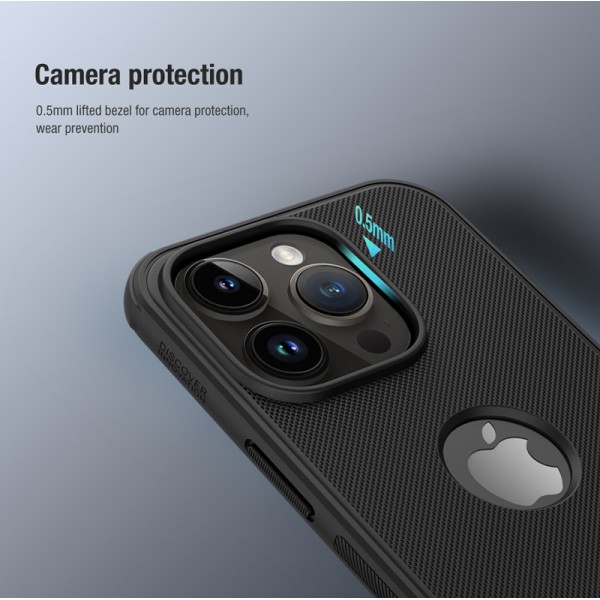 NILLKIN θήκη Super Frosted Shield Pro για iPhone 14 Pro Max, μαύρο NILLKIN θήκη Super Frosted Shield Pro για iPhone 14 Pro Max, μαύρο