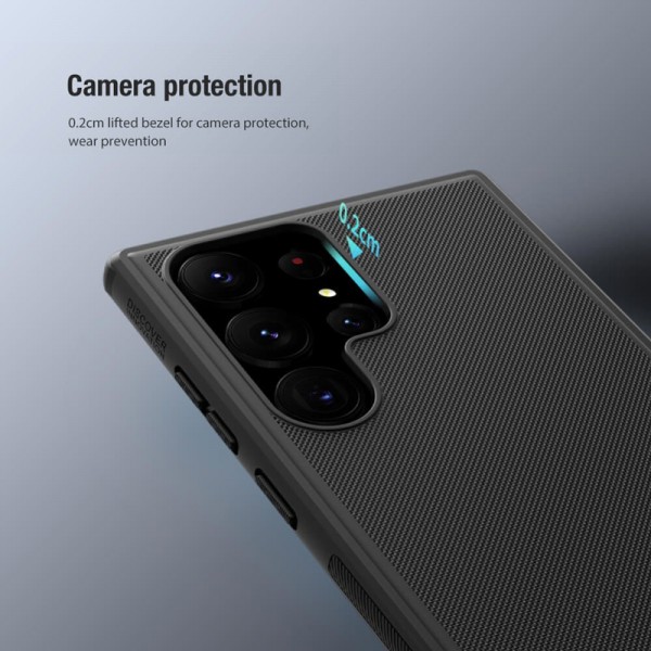NILLKIN θήκη Super Frosted Shield Pro για Samsung S23 Ultra, μαύρο NILLKIN θήκη Super Frosted Shield Pro για Samsung S23 Ultra, μαύρο