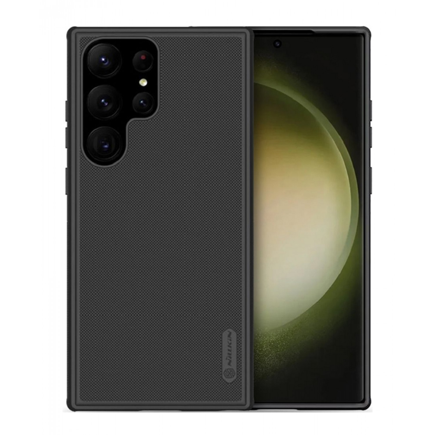 NILLKIN θήκη Super Frosted Shield Pro για Samsung S23 Ultra, μαύρο NILLKIN θήκη Super Frosted Shield Pro για Samsung S23 Ultra, μαύρο