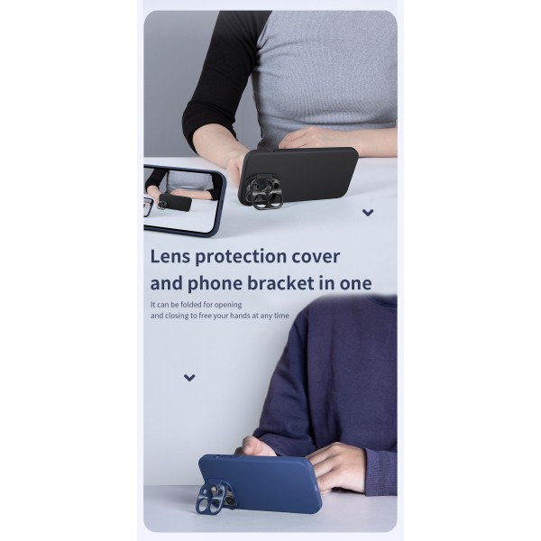 NILLKIN θήκη Lens Wing Magnetic για iPhone 14 Pro Max, μαύρη NILLKIN θήκη Lens Wing Magnetic για iPhone 14 Pro Max, μαύρη