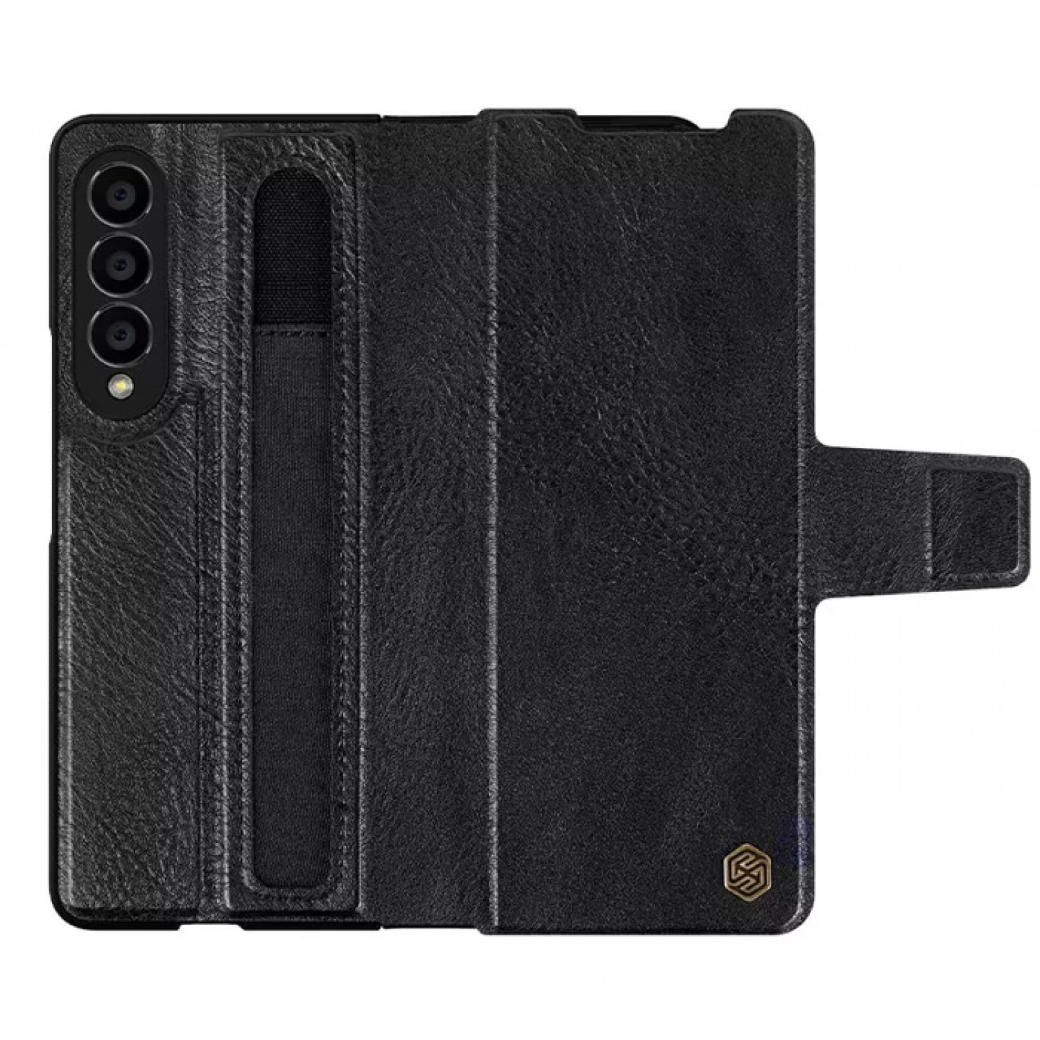 NILLKIN θήκη Aoge για Samsung Galaxy Z Fold 4 5G, μαύρη