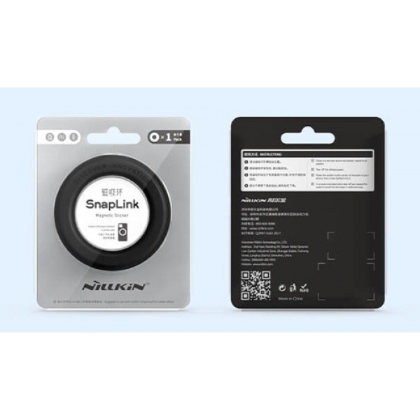 NILLKIN μαγνητικό ring SnapLink για smartphone, μαύρο