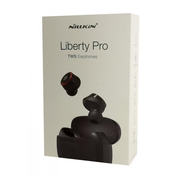 NILLKIN earphones με θήκη φόρτισης Liberty Pro, True Wireless, κόκκινο