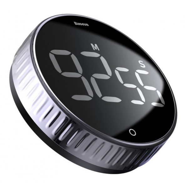 BASEUS χρονόμετρο αντίστροφης μέτρησης ACDJS-01, LED, 0-99, μαύρο