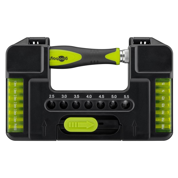 GOOBAY σετ κατσαβιδιών ακριβείας 74003, 37τμχ GOOBAY σετ κατσαβιδιών ακριβείας 74003, 37τμχ