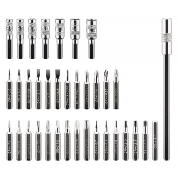 GOOBAY σετ κατσαβιδιών ακριβείας 74003, 37τμχ GOOBAY σετ κατσαβιδιών ακριβείας 74003, 37τμχ