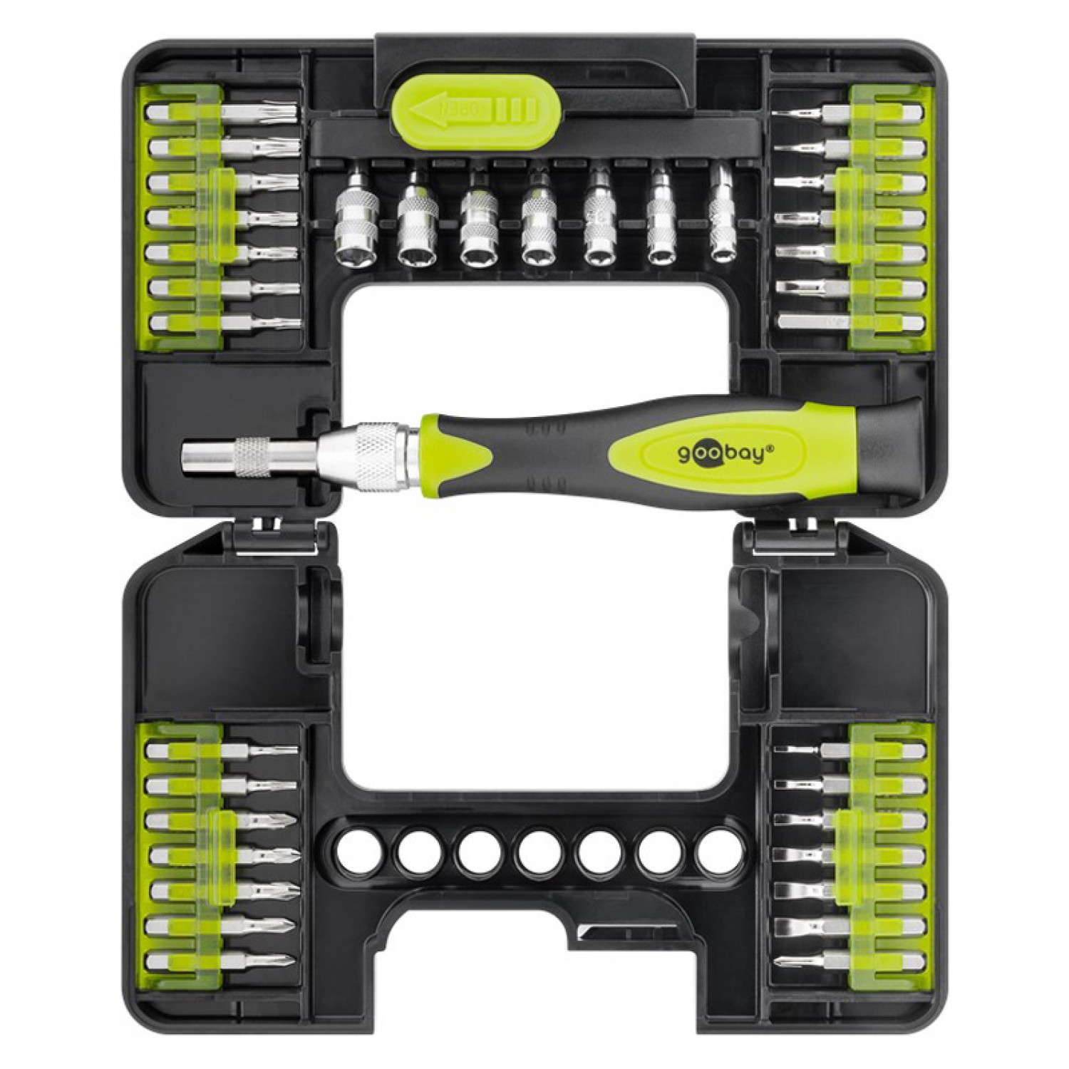 GOOBAY σετ κατσαβιδιών ακριβείας 74003, 37τμχ GOOBAY σετ κατσαβιδιών ακριβείας 74003, 37τμχ