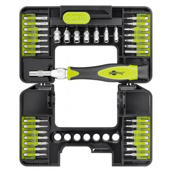 GOOBAY σετ κατσαβιδιών ακριβείας 74003, 37τμχ GOOBAY σετ κατσαβιδιών ακριβείας 74003, 37τμχ