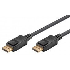 GOOBAY καλώδιο DisplayPort 61714, 4K/60Hz, 21.6 Gbit/s, 5m, μαύρο